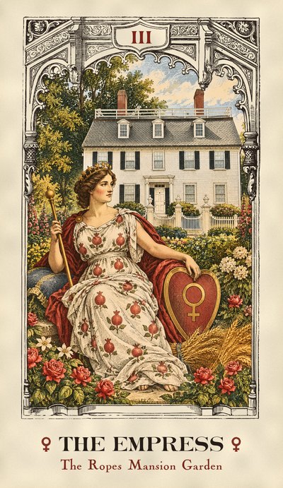 The Empress: the Ropes Mansion Garden